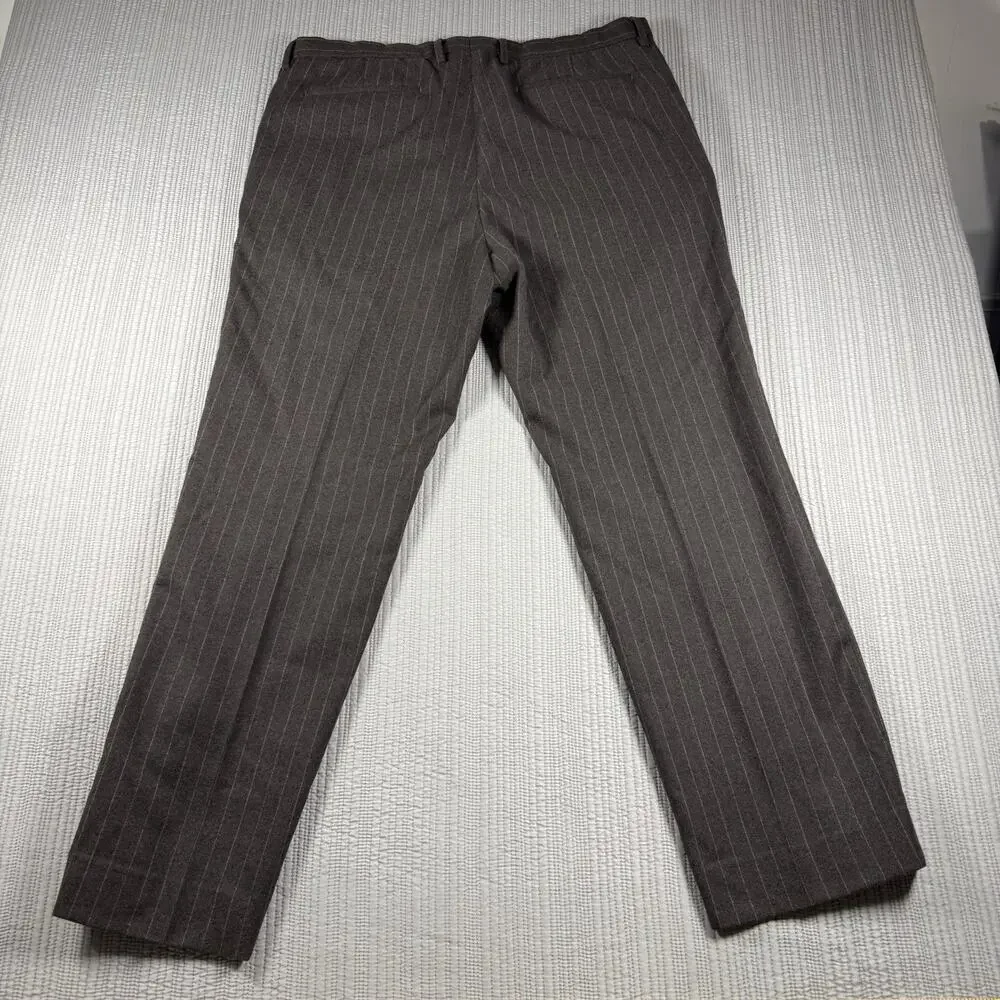Banana Republic Dress Pants Mens 30 X 32 Gray 100% Wool Tailored Fit Trousers